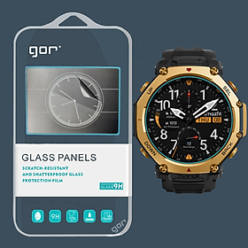 Miếng Dán Cường Lực GOR cho Amazfit T-Rex 3 Pro Size 44mm / 48mm - Hàng Chính Hãng