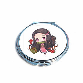 Nơi bán Gương mini cầm tay bỏ túi IN HÌNH Nezuko Kodoma Demon Slayer - Thanh Gươm Diệt Quỷ anime chibi - Giá Từ -1đ