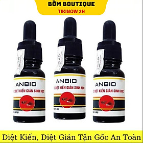 Combo 3 lọ thuốc diệt kiến, diệt gián Anbio diệt kiến gián tận gốc