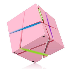 Bluetooth Speaker, Portable LED Lighting Speaker Stereo Magic Cube Mini Wireless Bluetooth 4.0 Speaker with Microphone for Smartphones iPhone iPad Samsung Tablet Laptop MP3 CD Player