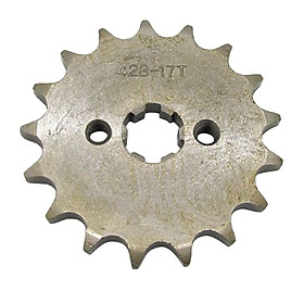 17 Tooth 17mm Front Sprocket Cog for 50/70/110/125/150cc Dirt Pit Bike