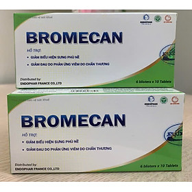 Bromecan ENDOPHAR- Giảm Đau, Sưng Phù Nề, Hỗ Trợ Hồi Phục Chấn Thương