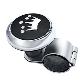 2X Steering Wheel Rotary Knob Power Handle Booster for 2 Colors Vehicle