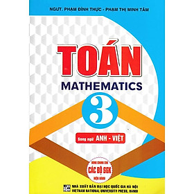 Sách-Toán 3 - Mathematics 3 (Song Ngữ Anh Việt)