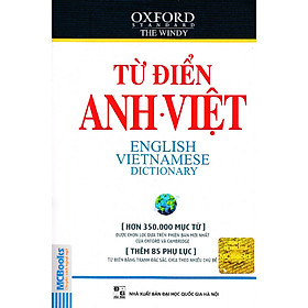 Từ Điển Anh - Việt (Hơn 350.000 Từ) - Tái Bản