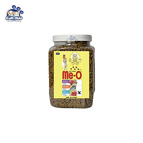 Thức ăn cao cấp dành cho mèo Me-o Adult vị Cá Thu, Cá Ngừ, Hải Sản - Hộp 1kg