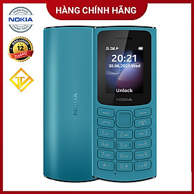 Điện thoại Nokia 105 4G - Hàng chính hãng - Xanh Lam