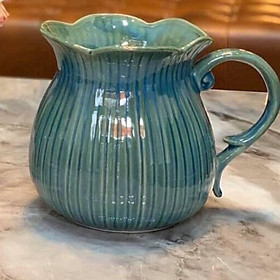 Mua Lọ hoa miệng loe hoa siêu xinh.  Gốm sứ Bát Tràng cao cấp men hoả biến