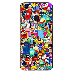 Ốp Lưng in cho Oppo F5 - F5 Youth Mẫu MÀU SẮC 4 - Hàng Chính Hãng