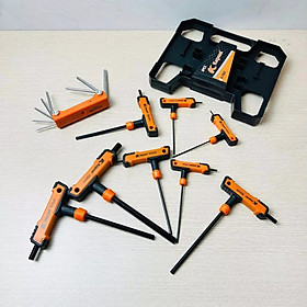 Mua Bộ Lục Giác 18 chi tiết đầu bi và đầu sao KAPUSI TOOLS Nhật Bản