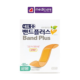 0132886 Băng Dán Cá Nhân Neo Band Plus A Bandage Standard Bulk 80 cái