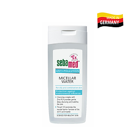 Tẩy trang dành cho da dầu & da hỗn hợp Sebamed Anti Pollution Micellar Water – Oily To Combination Skin pH5.5 (200ml)