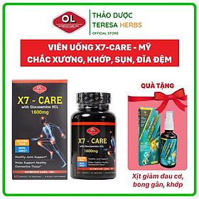 X7-Care Olympian Labs – Hỗ trợ xuong khớp và đĩa đệm chắc khỏe - chai 60 viên - Mỹ