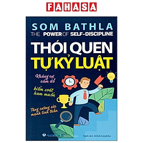Sách - Thói Quen Tự Kỷ Luật (Tái Bản 2024)