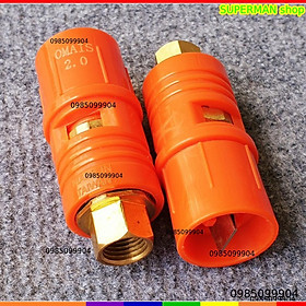 Mua Béc xịt rửa xe cao áp mỏ vịt ĐÀI LOAN loại tốt lõi sứ Ren trong 13MM - CÓ ĐIỀU CHỈNH TIA - phụ kiện máy xịt rửa xe