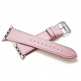 Dây Da Pink Colour cho Apple Watch