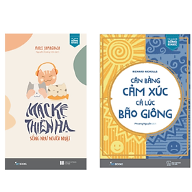 Combo 2Q : Mặc Kệ Thiên Hạ Sống Như Người Nhật + Cân Bằng Cảm Xúc Cả Lúc Bão Giông (Tặng Bookmark)