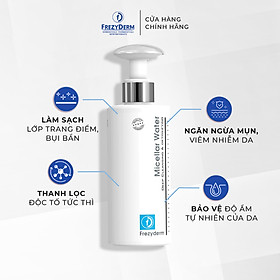 Nước tẩy trang làm sạch sâu cho da lão hóa Frezyderm Micellar Water Active Cleansing 200ml