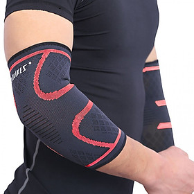 Băng Bảo Vệ Khuỷu Tay Cao Cấp Co Dãn Đàn Hồi Thoáng Khí Sport Elbow Support AOLIKES YE-7547 - Hàng Chính Hãng