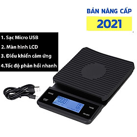 Cân tiểu ly pha chế MS-R09A | Bản nâng cấp dùng pin sạc