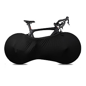 Túi bọc khung bánh xe đạp bằng Sợi polyester cao cấp,chống bụi , chống xước-Màu đen-Size N