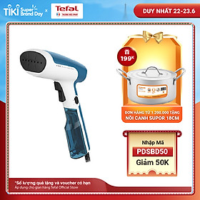 Bàn ủi cầm tay Tefal DT6130E0 1100W - Phun hơi 17g/phút - Chức năng chống cặn - Hàng chính hãng