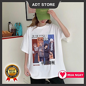 Top 4 Mẫu Áo thun unisex nam nữ Harajuku Anime Jujutsu Kaisen độc đẹp giá siêu rẻ cực HOT