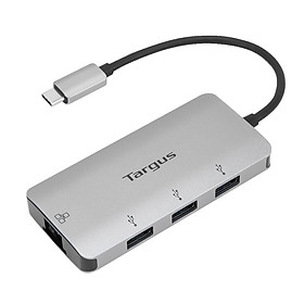 Mua Cổng Chuyển TARGUS 4 In 1 USB-C To 3xUSB-A + Ethernet Adapter - ACA959 - Hàng Chính Hãng