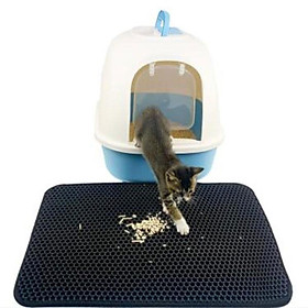 Cat Litter Mat Easy to Clean  of Mat for Kitten Kitty Indoor Cats