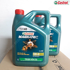 Dầu Tổng Hợp Bán Phần CASTROL MAGNATEC 10W40 API SN 4 LÍT