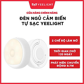 Mua Đèn ngủ cảm biến ánh sáng Yeelight YLYD01YL dành cho phòng ngủ  cầu thang  pin sạc tiện lợi