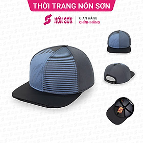 Mũ snapback hiphop nam nữ NÓN SƠN hoa văn ngẫu nhiên MC210IK-XH1HV
