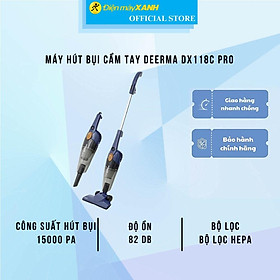 Mua Máy hút bụi cầm tay Deerma DX118C Pro - Hàng Chính Hãng
