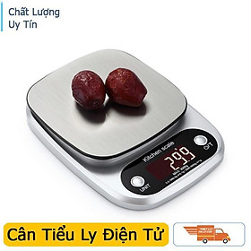 Cân tiểu ly điện tử siêu chính xác High Precision dải cân 3kg - 0.1g,cân điện tử mini,độ chính xác cao.