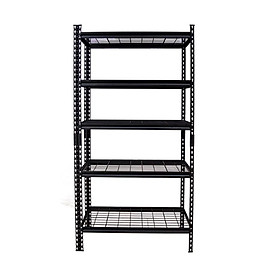 Mua Kệ 5 tầng tấm lưới màu đen ngang 76cm
