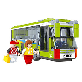 Bộ Lắp Ghép Thành Phố Hiện Đại Ausini 25604 (274 Mảnh Ghép)