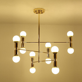 Đèn thả chùm MATER phong cách châu Âu hiện đại, sang trọng - kèm bóng LED chuyên dụng