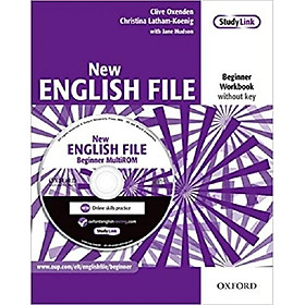 [Download Sách] New English File Beginner: Workbook with MultiROM Pack