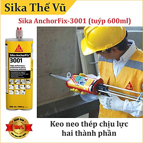 Mua Keo neo thép chịu lực  cấy sắt hai thành phần gốc Epoxy - Sika AnchorFix - 3001 (tuýp 600ml)
