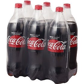 Lốc 6 Chai Nước Giải Khát Không Đường Coca-Cola Zero (1.5Lx6)