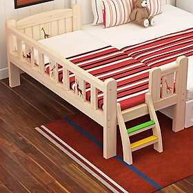Mua Giường ngủ ghép cho bé  giường trẻ em bằng gỗ ghép cạnh giường ba mẹ quây 3 cạnh kích thước dài 1m5 rộng 70cm  gỗ thông