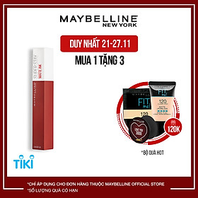 Son Kem Lì 16h Lâu Trôi Maybelline New York Super Stay Matte Ink 5ml