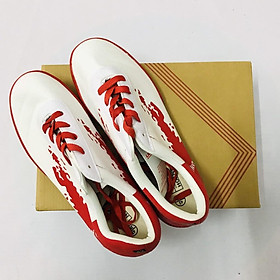 Siêu phẩm giày bóng đá phủi WIKA Ultra Vải Đỏ