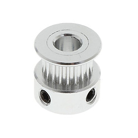 20T 2GT Timing Pulley Gear Wheel Bore 6mm Width Belt For 3D Printer With Screws