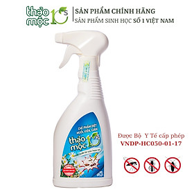 Chai Xịt Diệt Muỗi , Kiến , Gián Thảo Mộc 10s Hương Sả Chanh - An toàn hiệu quả