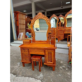 Mua Bàn trang điểm gỗ Tràm bông vàng Ngang 1 M 2 (FREESHIP HCM 30-50 KM )