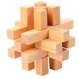 Giải đố gỗ Wood puzzle - Đồ chơi thông minh trí tuệ