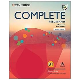 Complete Preliminary Workbook With Answers With Audio Download: For The Revised Exam From 2020