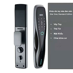 Mua Khóa vân tay thông minh bản tự động không cần gạt tay