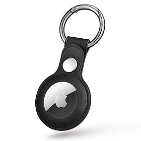 Bao Case Vỏ Bảo Vệ Leather Color Keychain cho Apple AirTag